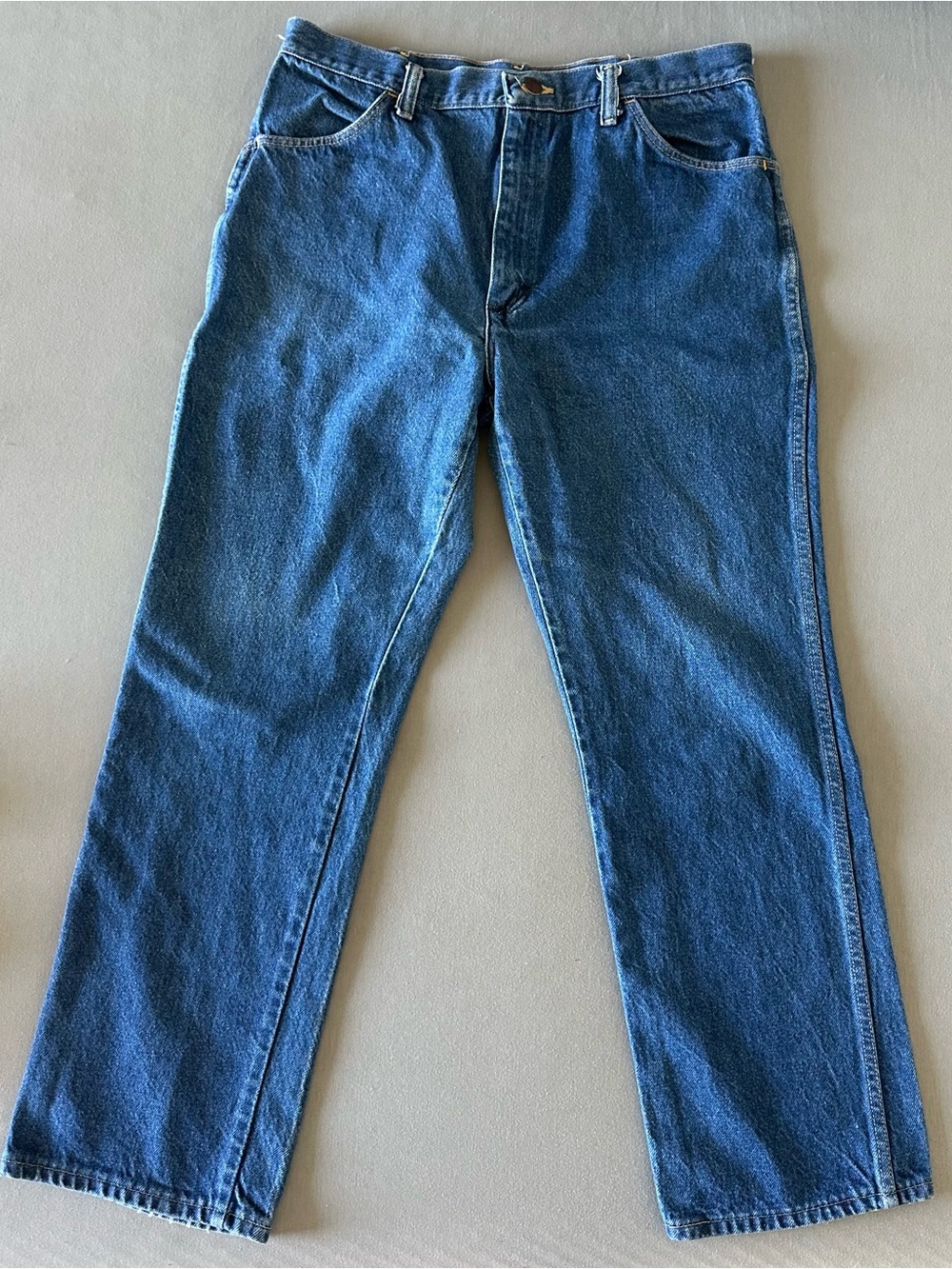 90s Vintage Rustler Dark Wash Denim Jeans
